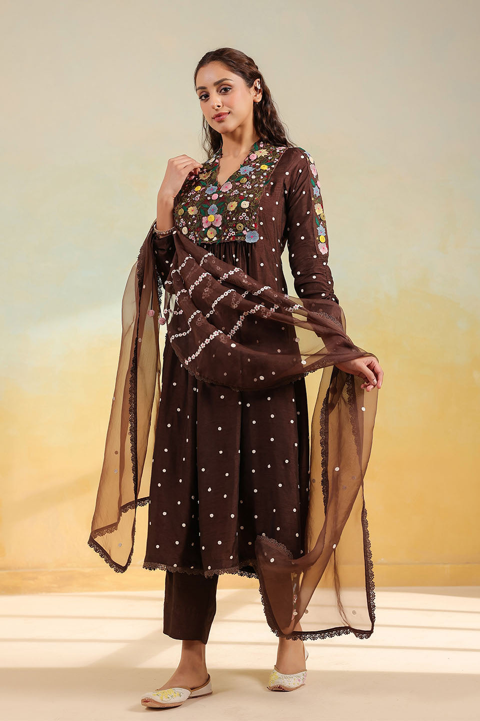 Brown Orchid Frockstyle