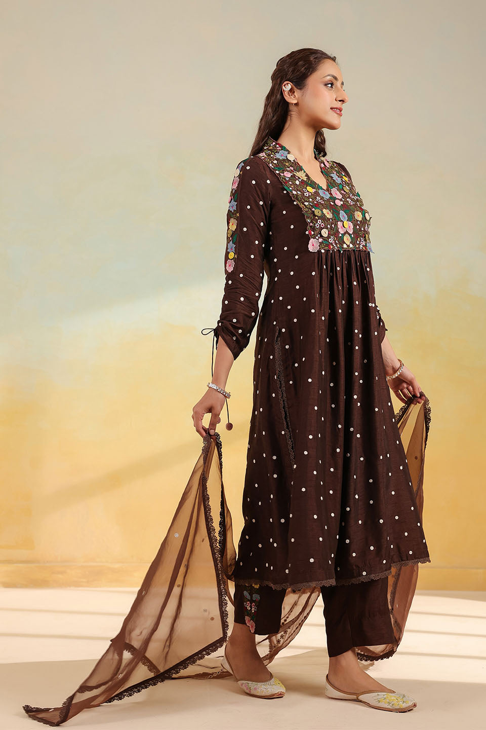 Brown Orchid Frockstyle