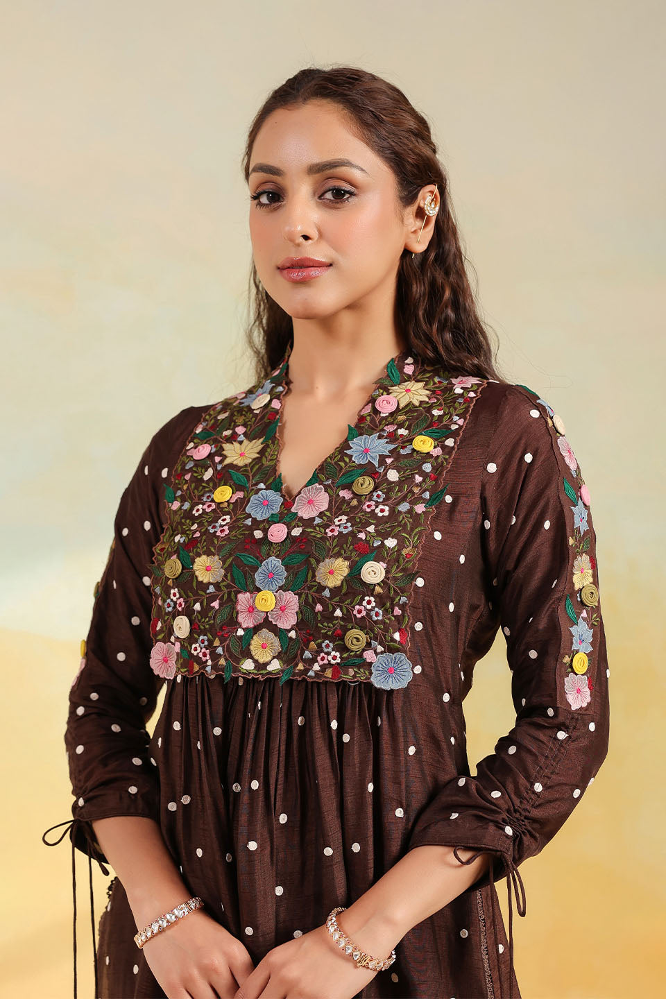Brown Orchid Frockstyle