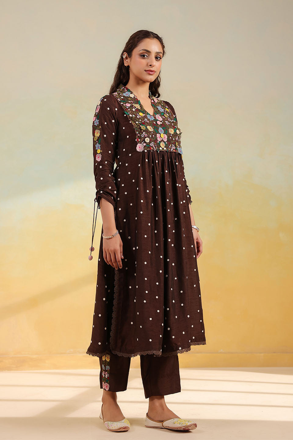 Brown Orchid Frockstyle