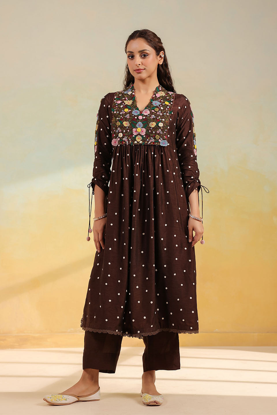Brown Orchid Frockstyle