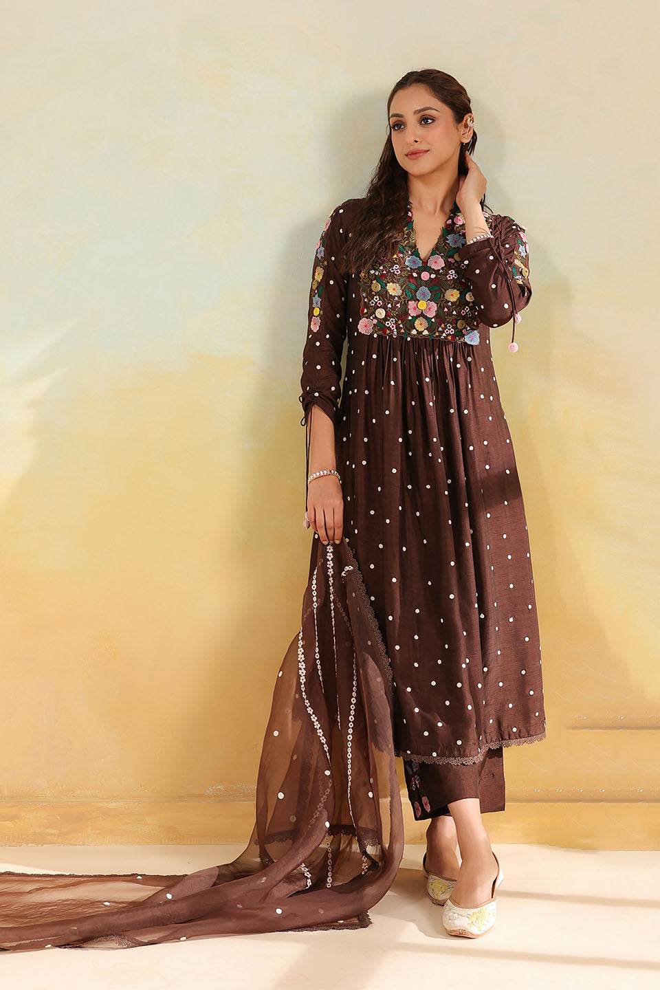 Brown Orchid Frockstyle