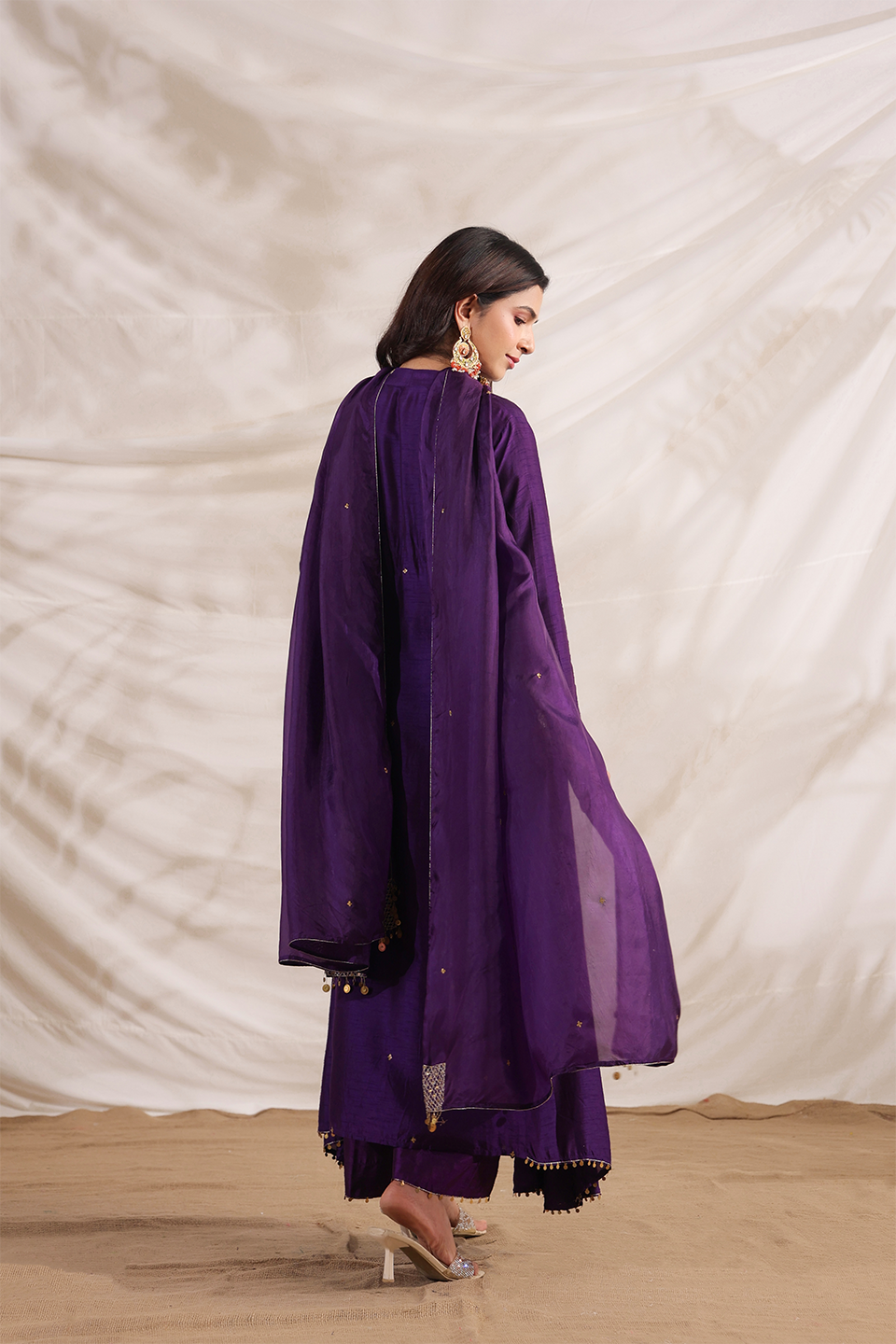 Pankh Anarkali Embroidered Kurta Set