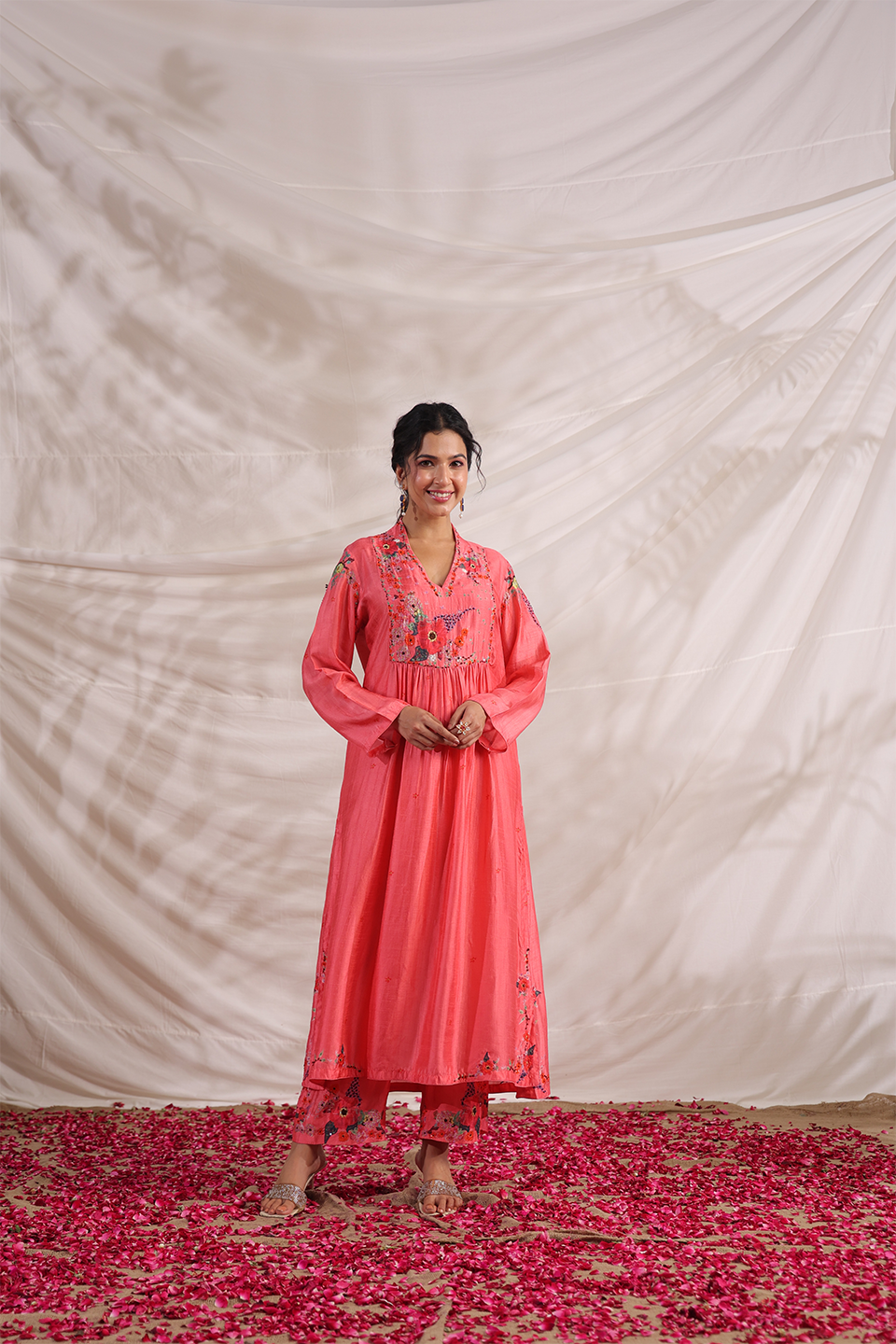 Bahaar Frockstyle Kurta Set