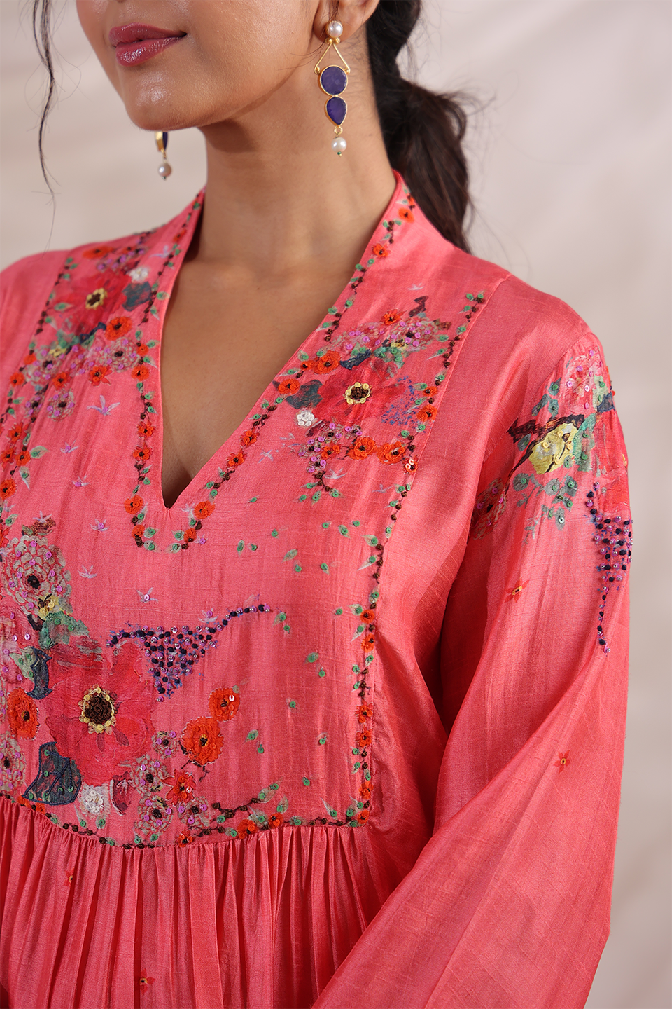 Bahaar Frockstyle Kurta Set