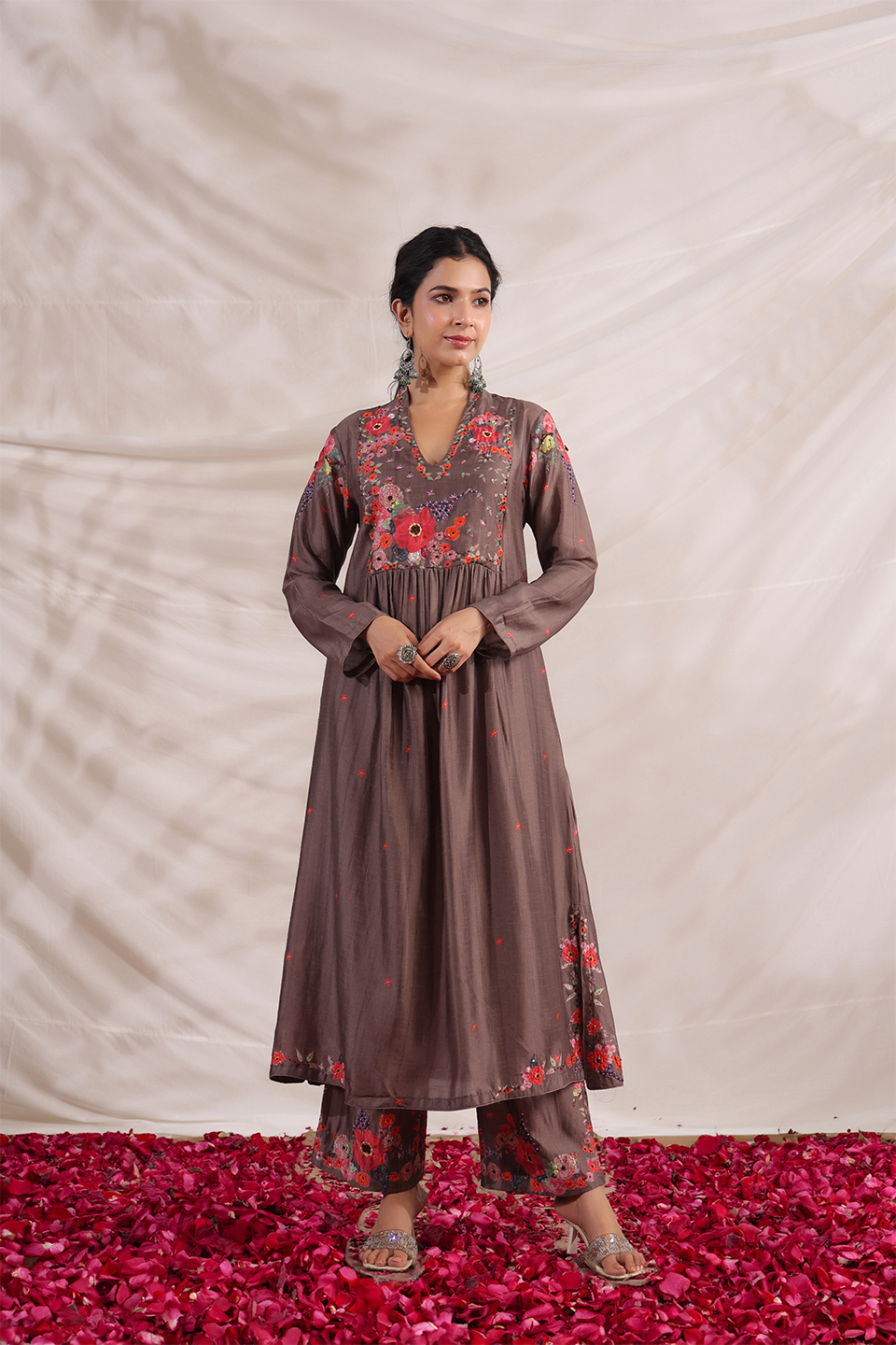 Bahaar Frockstyle Kurta Set