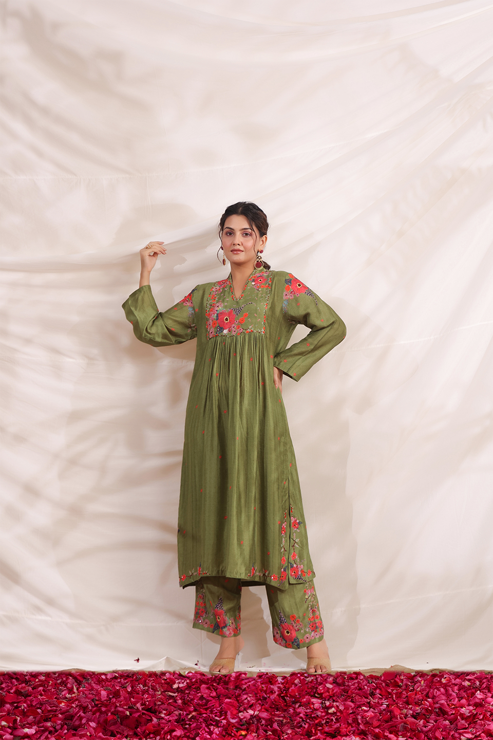 Bahaar Frockstyle Kurta Set