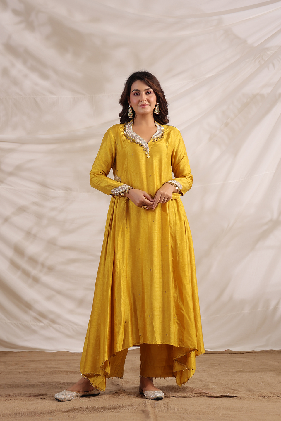 Pankh Anarkali Embroidered Kurta Set