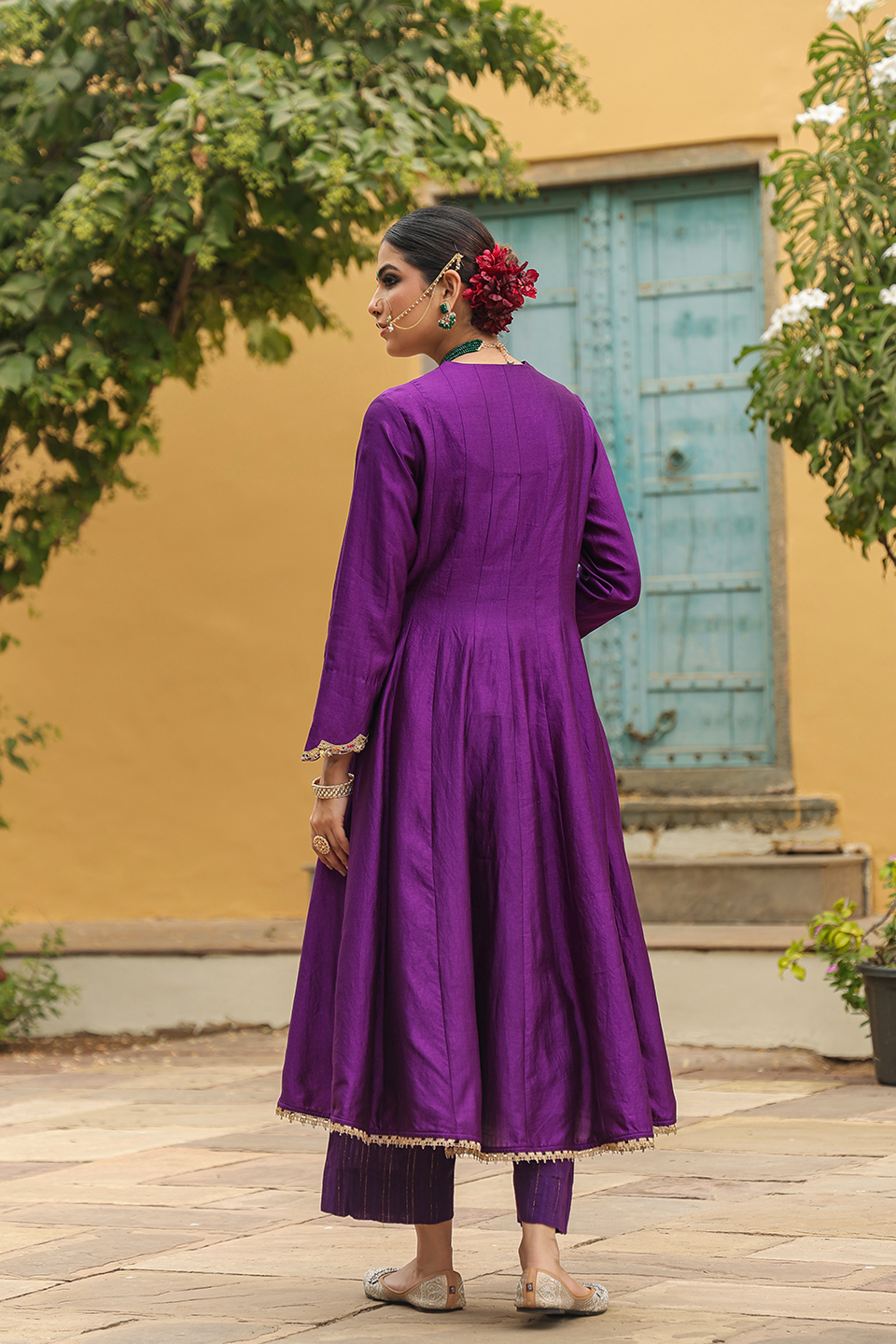 Bird Embroidered Frockstyle