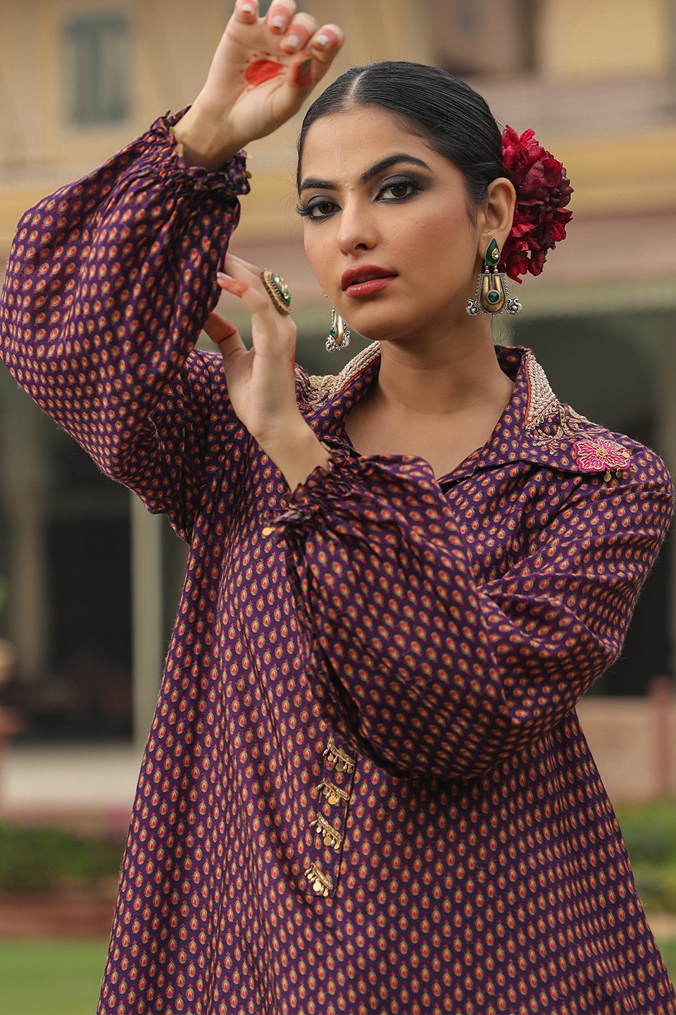 Cheent Print Collar