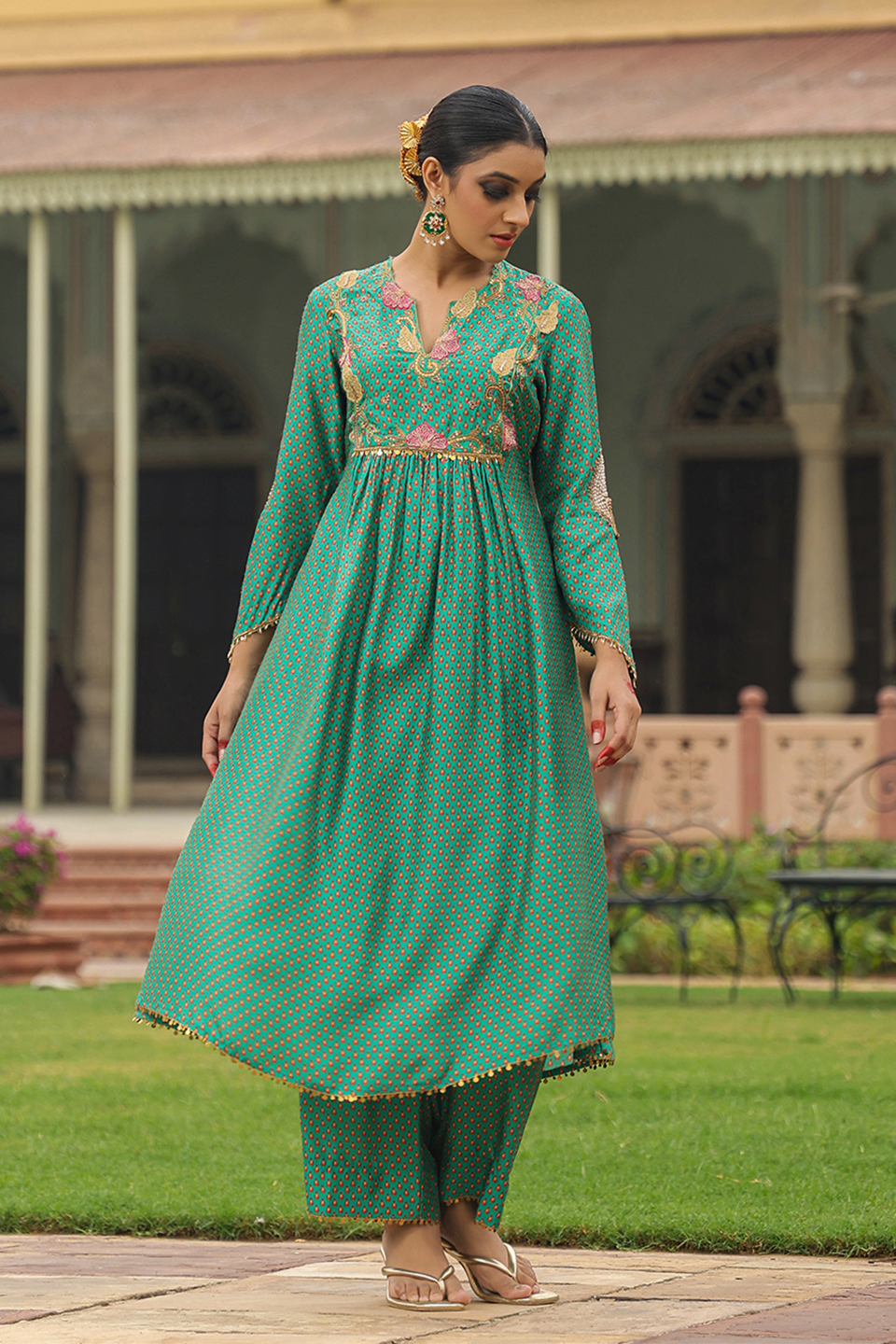Cheent Print Frockstyle