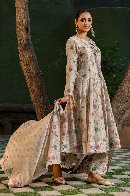 Mughal Bano Kalidar Set