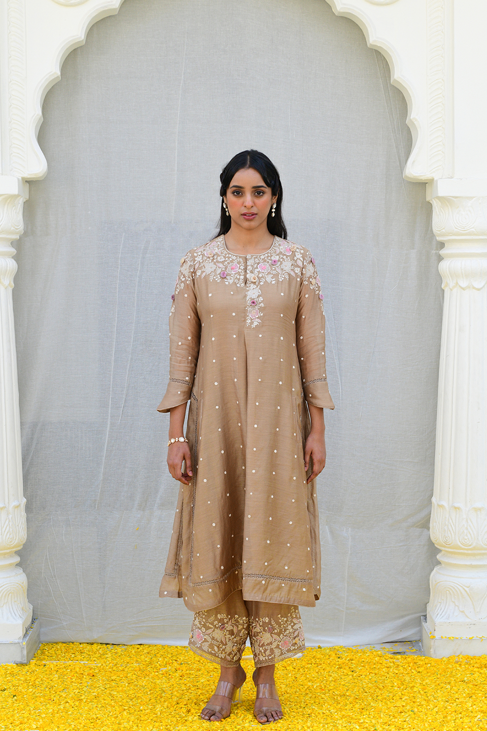 Ivory Light Long Kurta