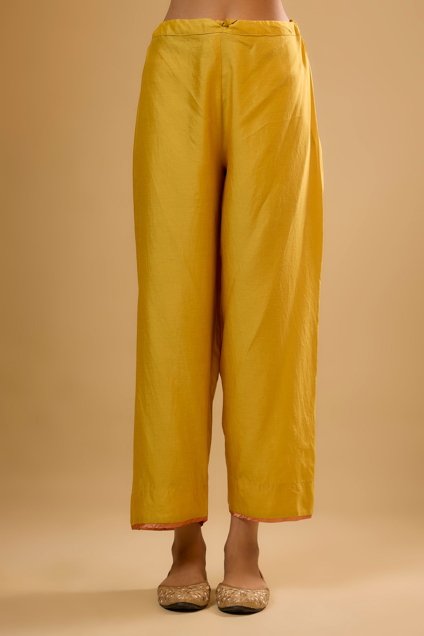 Nazakat Yellow Dori Yoke Kurta Set