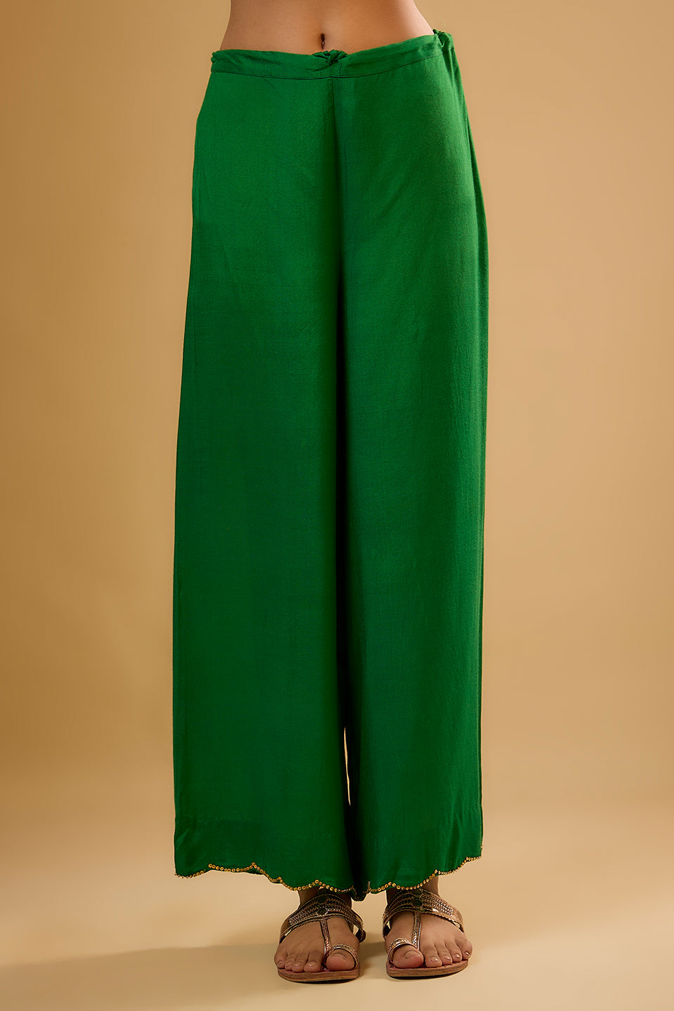 Nazakat Green Kalidaar Set