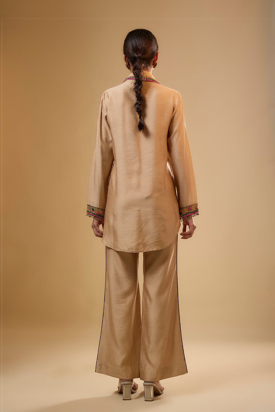 Nazakat Ivory Co-ord Set
