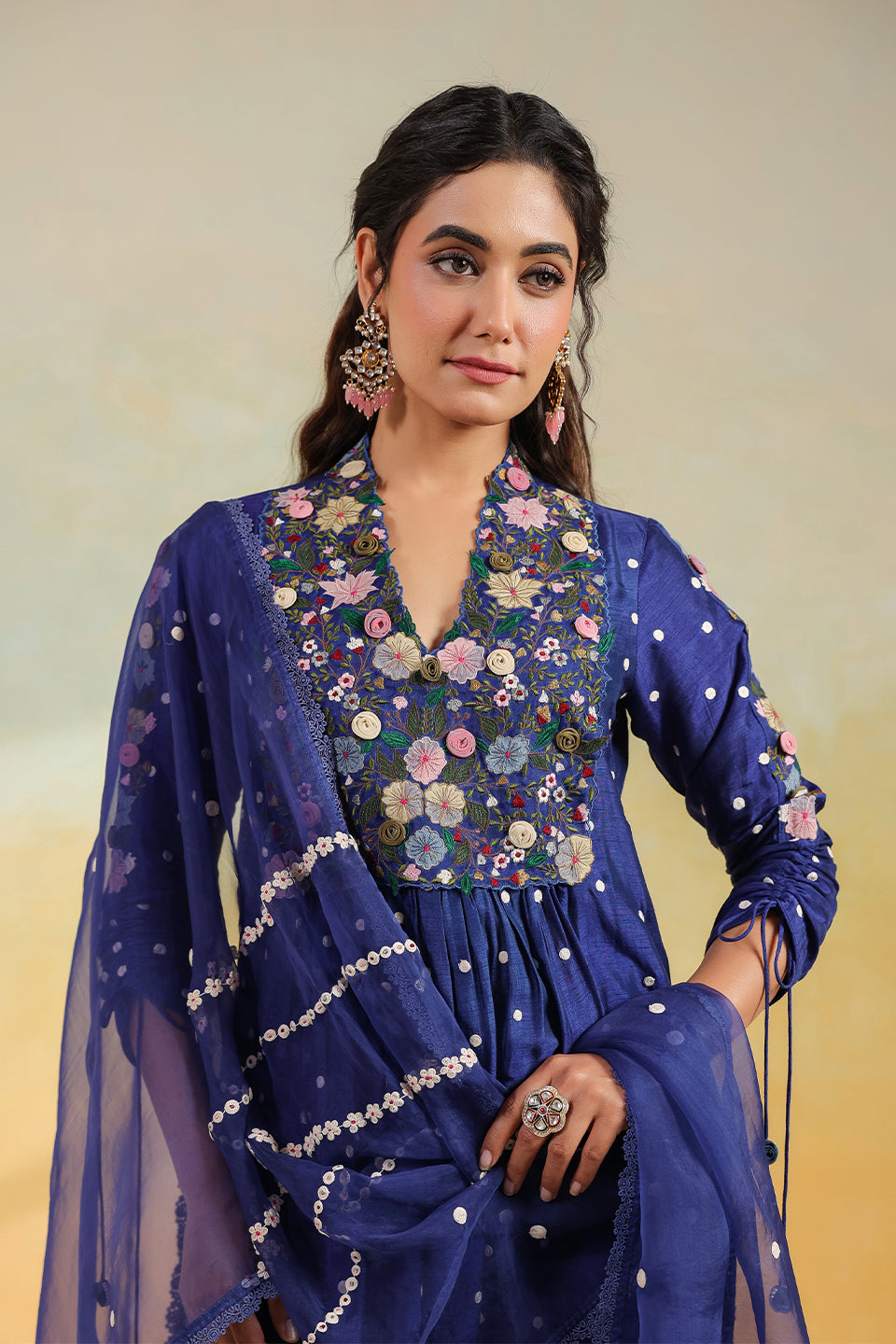 Electric Blue Orchid Frockstyle