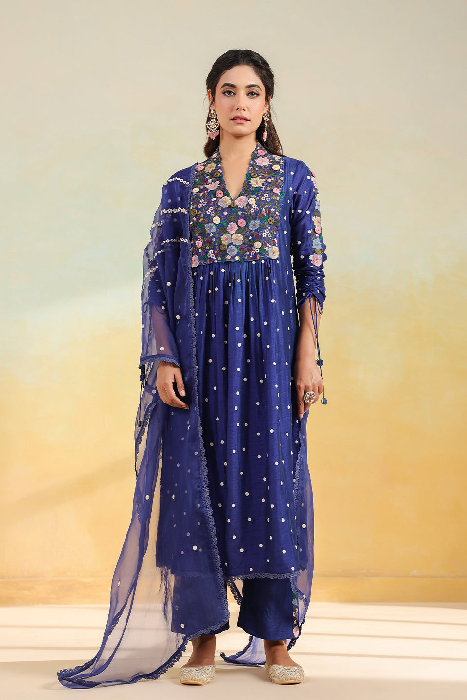 Electric Blue Orchid Frockstyle