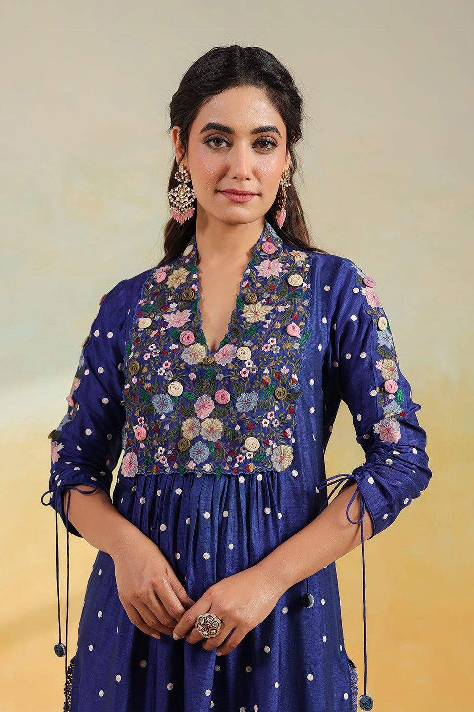 Electric Blue Orchid Frockstyle