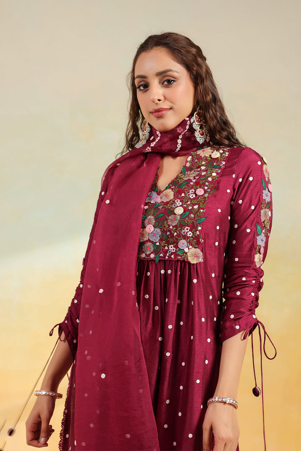Wine Orchid Frockstyle