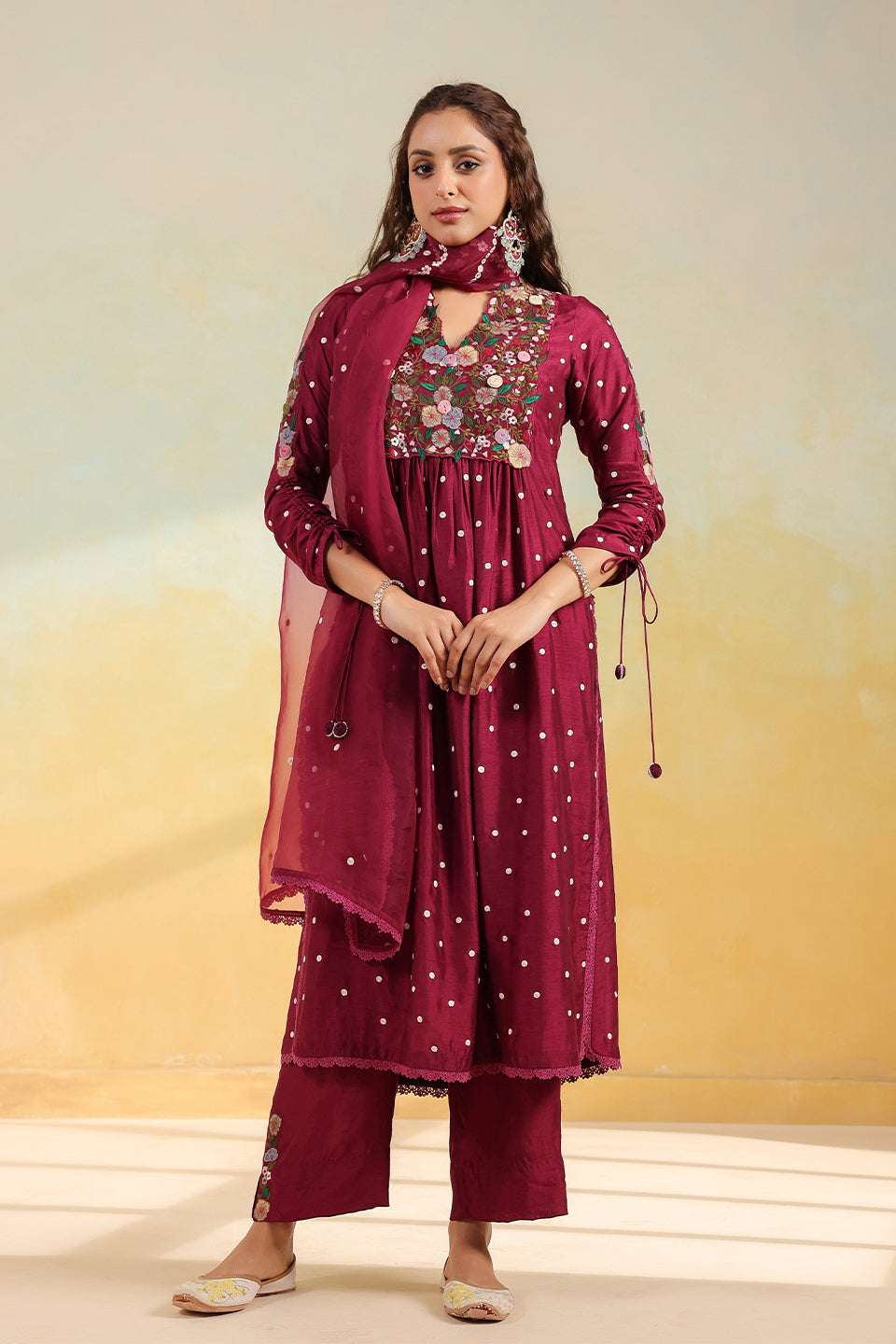 Wine Orchid Frockstyle