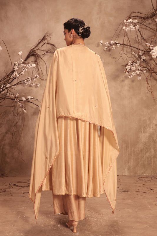 Nazakat Ivory Kalidaar Set