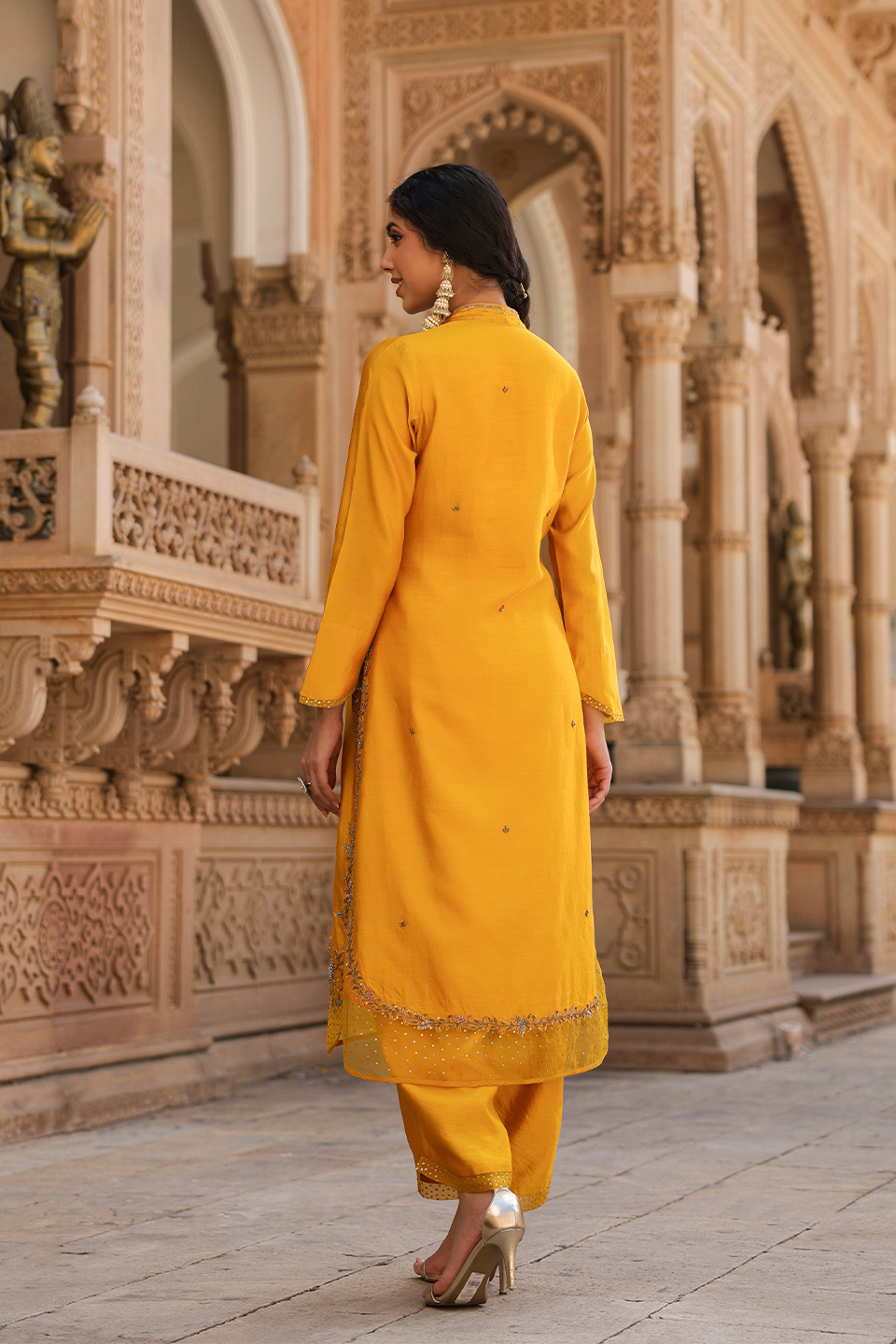 Riwayat Heavy Long Kurta Set