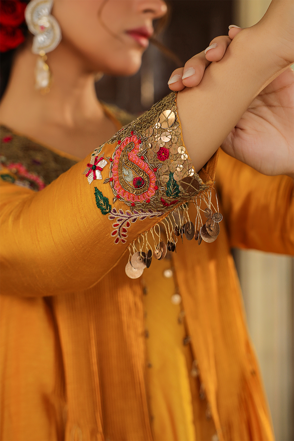 Zardozi Paisley Jacket Style