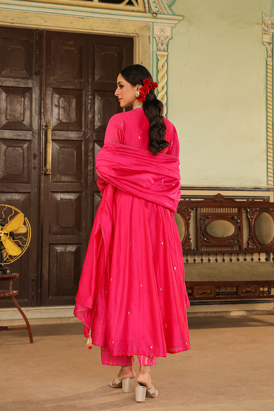 Zardozi Paisley Anarkali