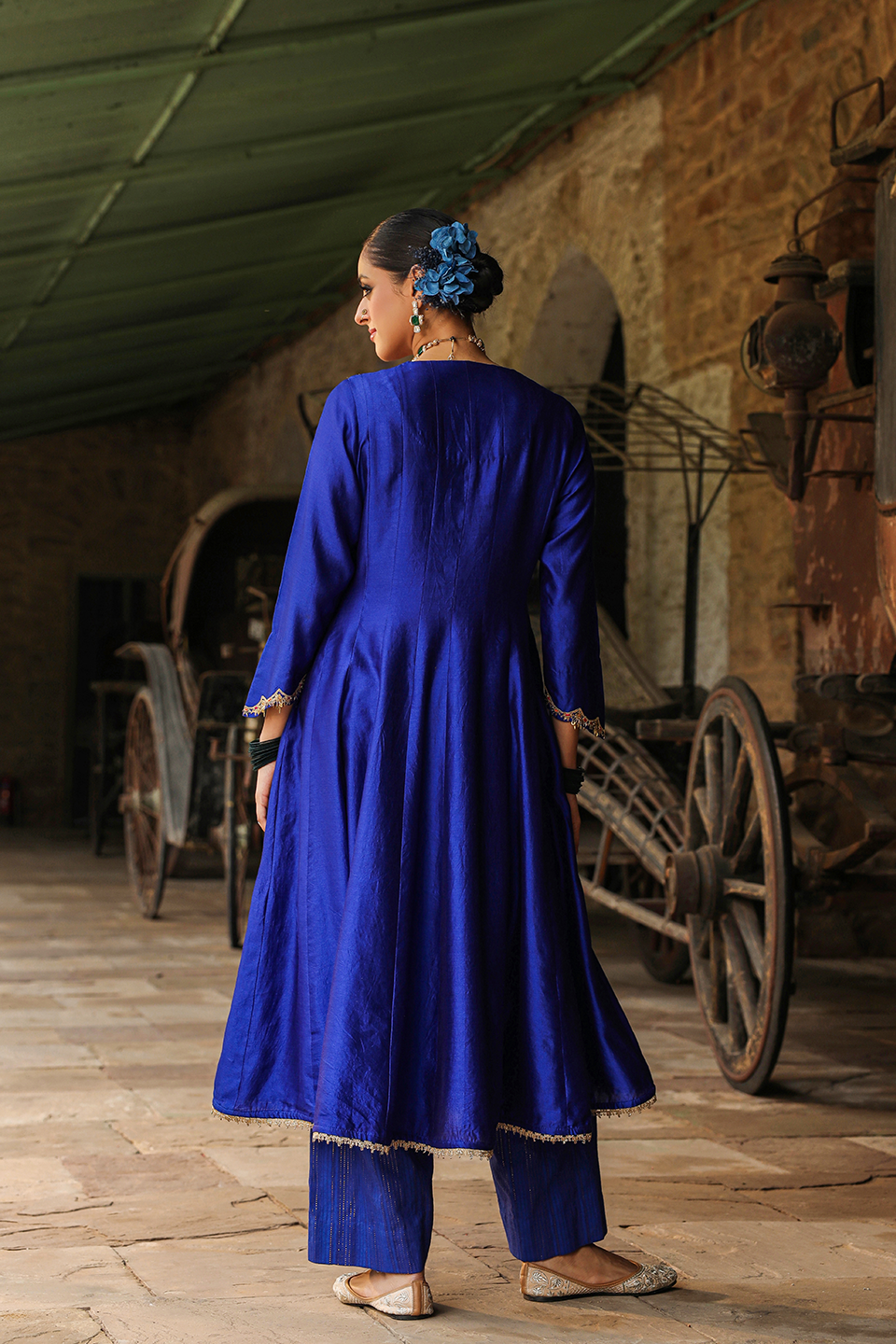 Bird Embroidered Frockstyle