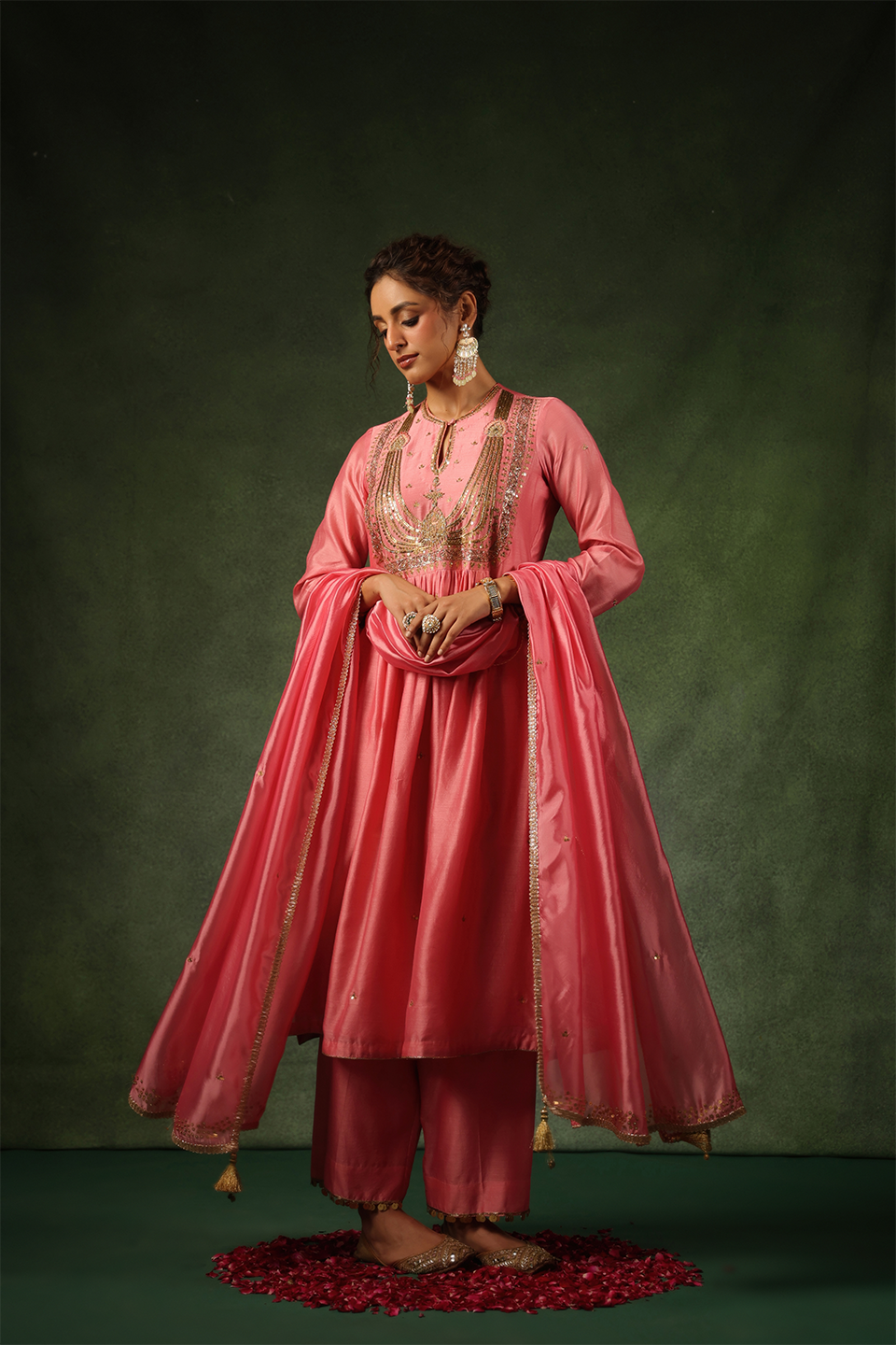 Pakeezah Jadau Joda Gulaabi