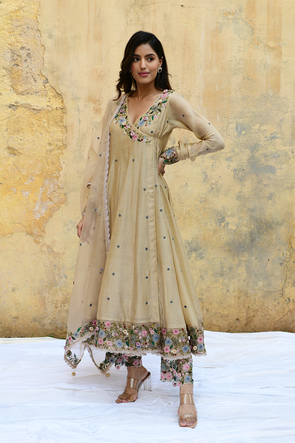 Ivory Orchid Overlap Angrakha