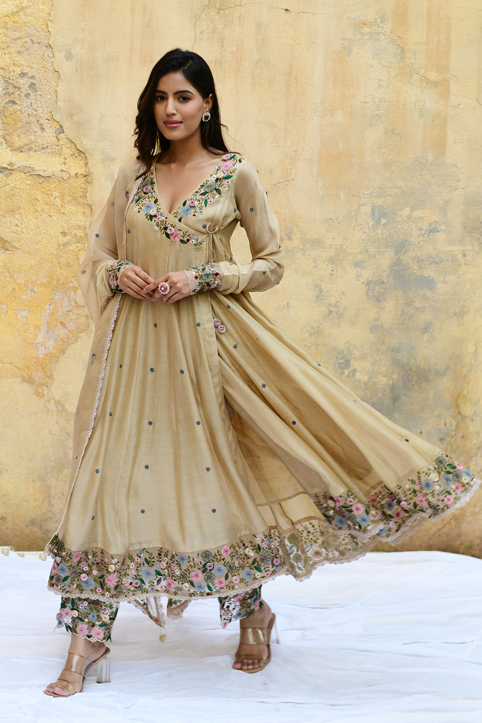 Ivory Orchid Overlap Angrakha