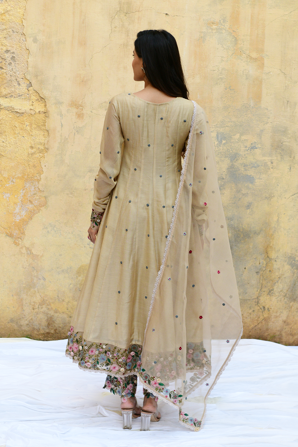 Ivory Orchid Overlap Angrakha