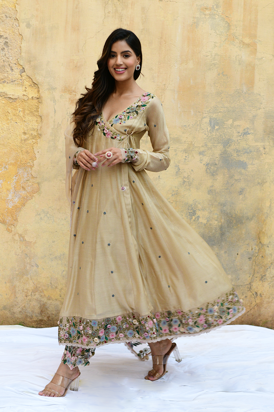 Ivory Orchid Overlap Angrakha