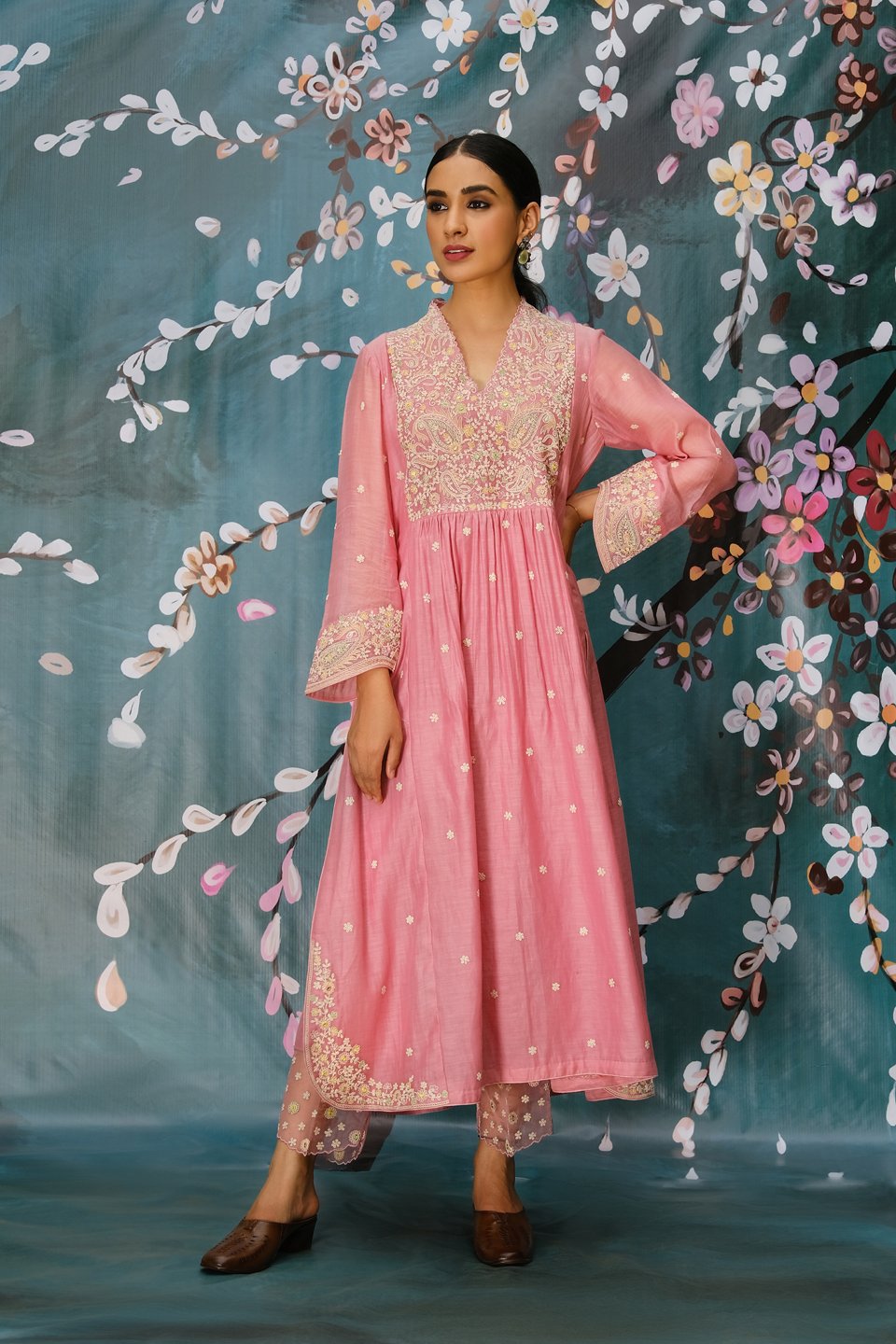 Long kurta 2025 frock style