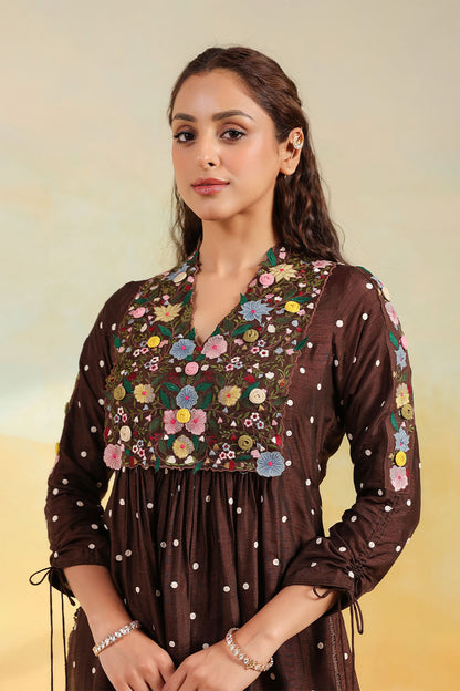 Brown Orchid Frockstyle