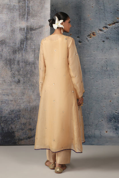 Zar:Rang Ivory Phool Kurta Set