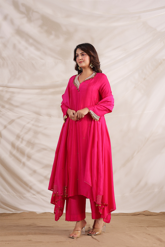 Pankh Anarkali Embroidered Kurta Set