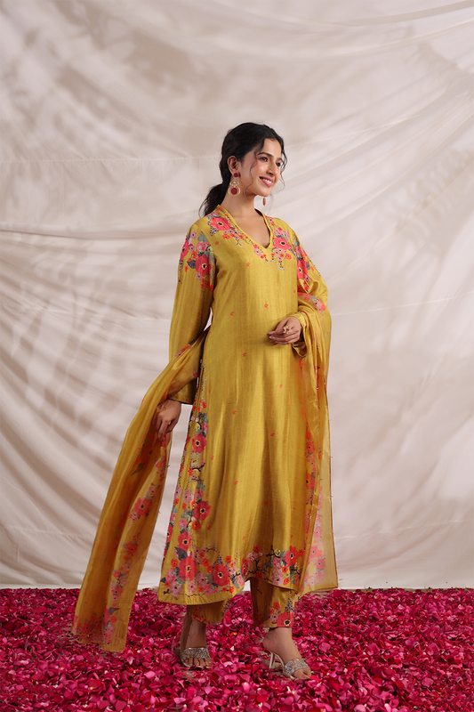 Bahaar Hem Kurta Set