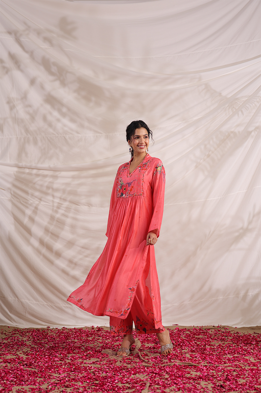 Bahaar Frockstyle Kurta Set
