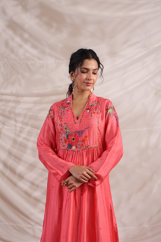 Bahaar Frockstyle Kurta Set
