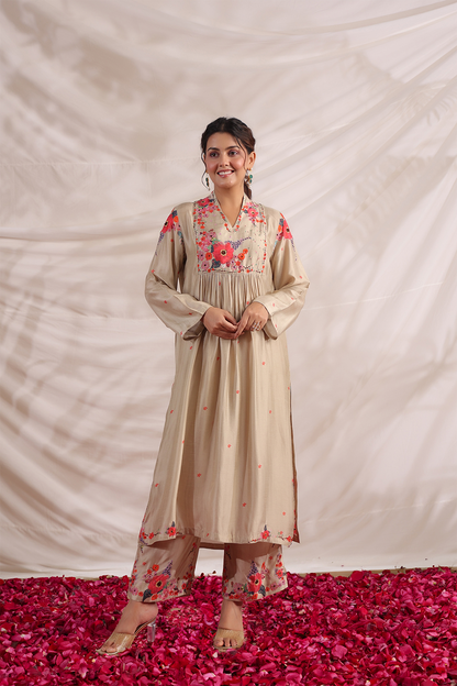 Bahaar Frockstyle Kurta Set