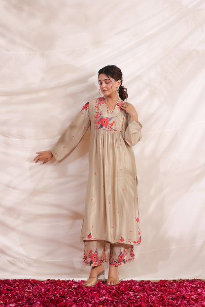 Bahaar Frockstyle Kurta Set