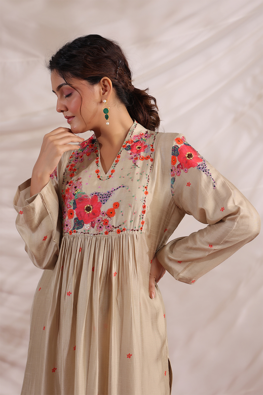 Bahaar Frockstyle Kurta Set