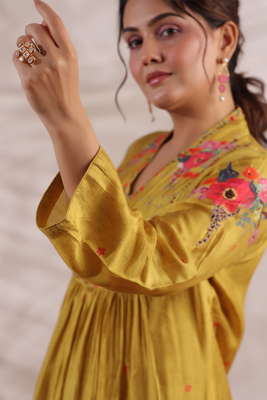 Bahaar Frockstyle Kurta Set