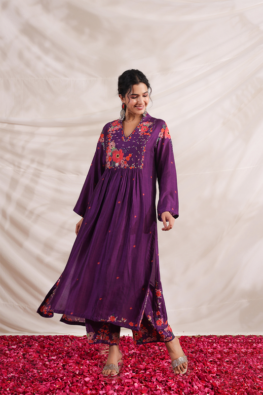 Bahaar Frockstyle Kurta Set