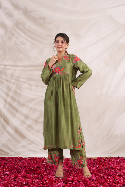 Bahaar Frockstyle Kurta Set