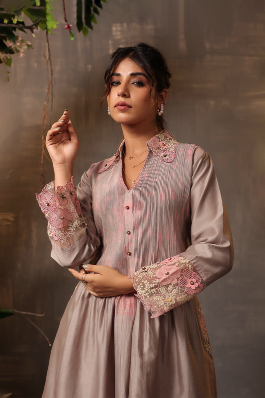 Gulshan Shibori Kurta Set