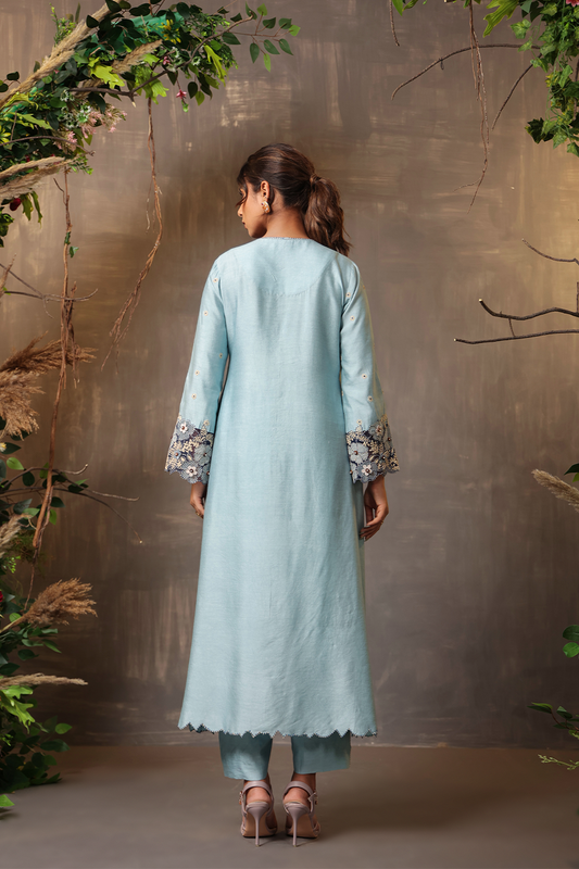 Gulshan Applique Kurta Set